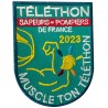 Lot de 10 écussons Téléthon 2023