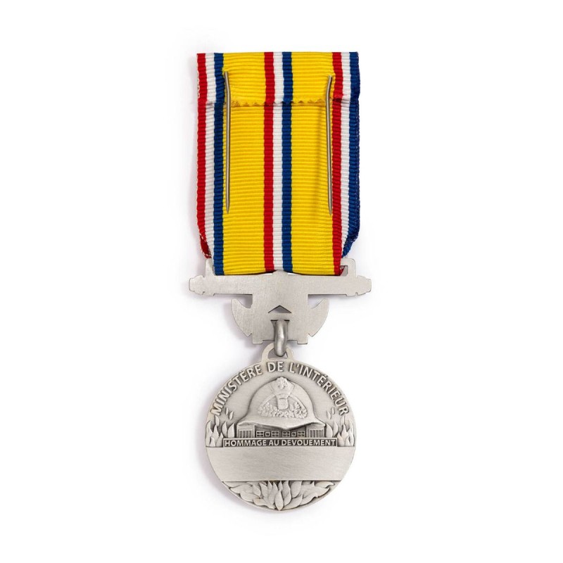 Médaille des Sapeurs-Pompiers 20 ans Argent