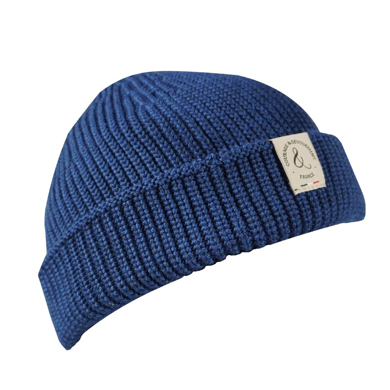 Bonnet boret Courage et Dévouement - bleu marine