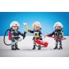 Set de 3 pompiers intervention Playmobil