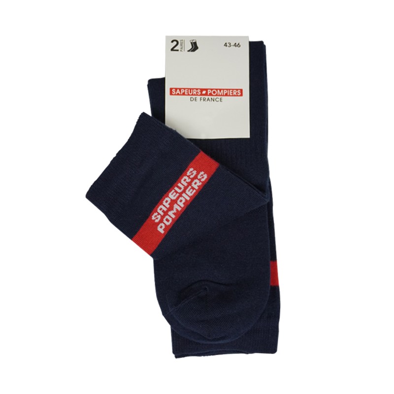 Chaussettes Sapeurs Pompiers (lot 2 paires)