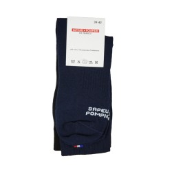 Chaussettes Sapeurs Pompiers drapeau (lot 2 paires)