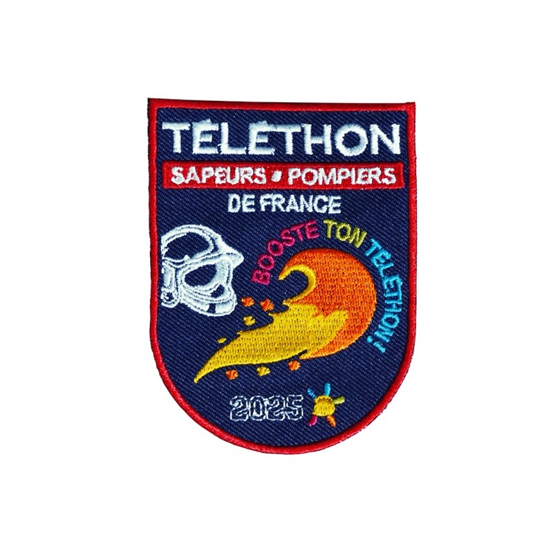 Lot de 10 écussons Téléthon 2022