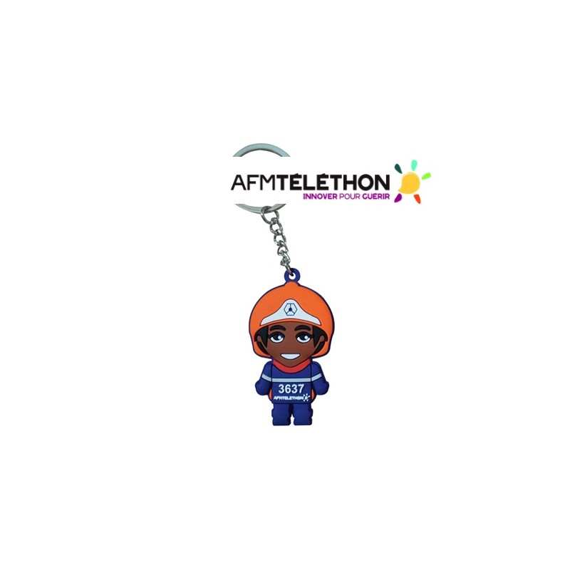 Lot 50 porte-clés JOSPEHINE Téléthon