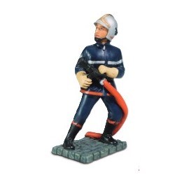 Lot de 3 statuettes Sapeur-Pompier - 12 cm