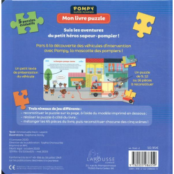 Larousse Mon Livre animé des pompiers Pompy