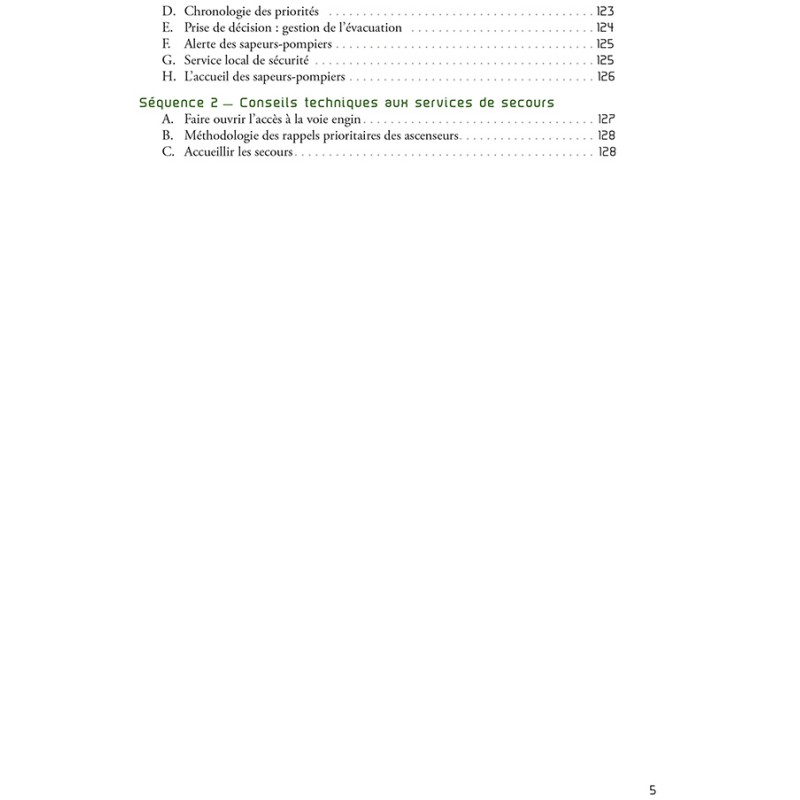 SSIAP2 - Formation des chefs d'équipes