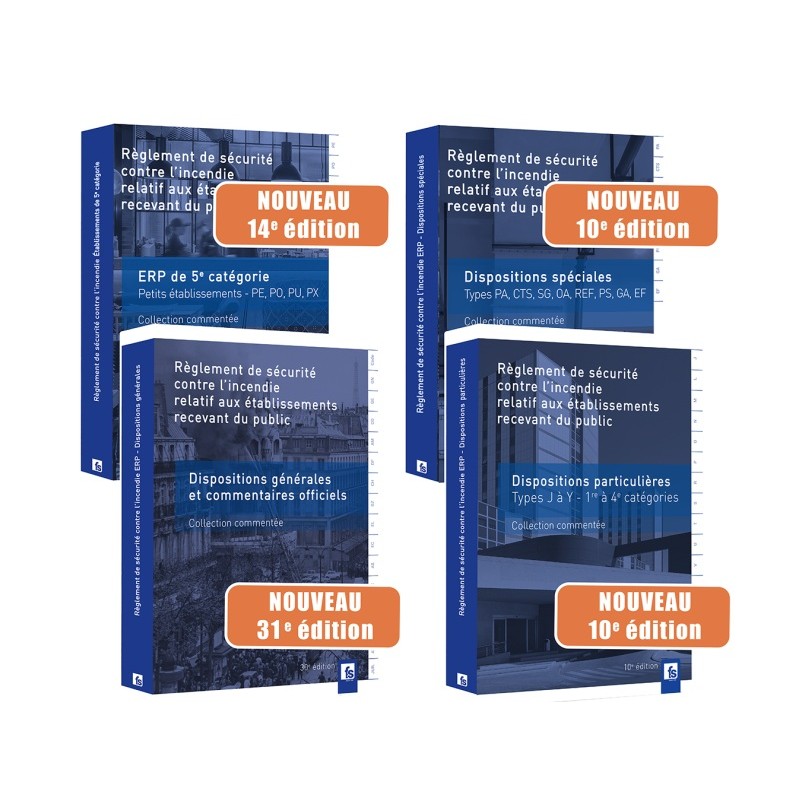 ERP Pack Règlement sécurité incendie