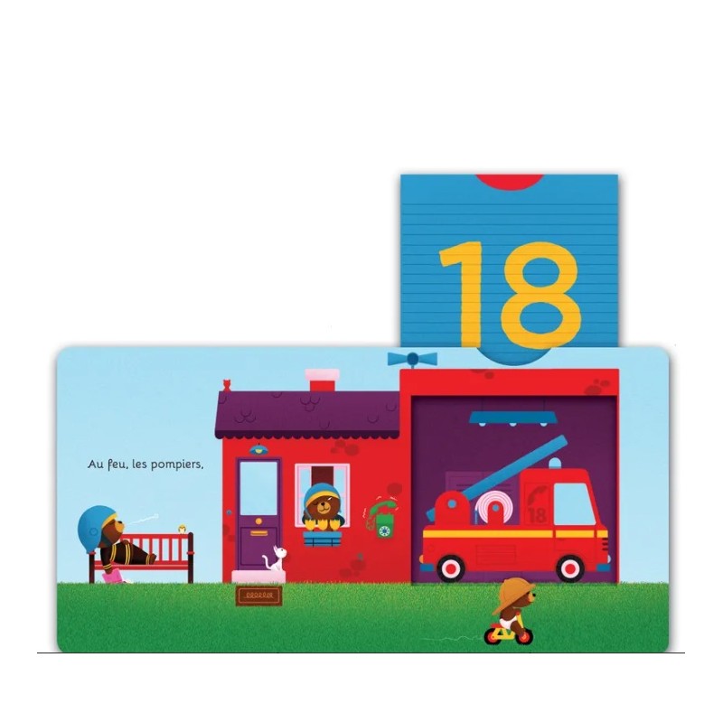 Nathan - Mes comptines Animées -  Au feu, les pompiers !