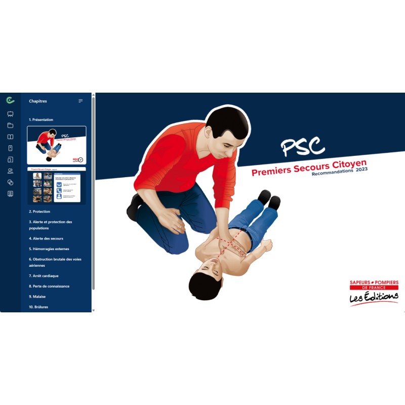 Support numérique EDOC6 Formateur PSC - 1 an