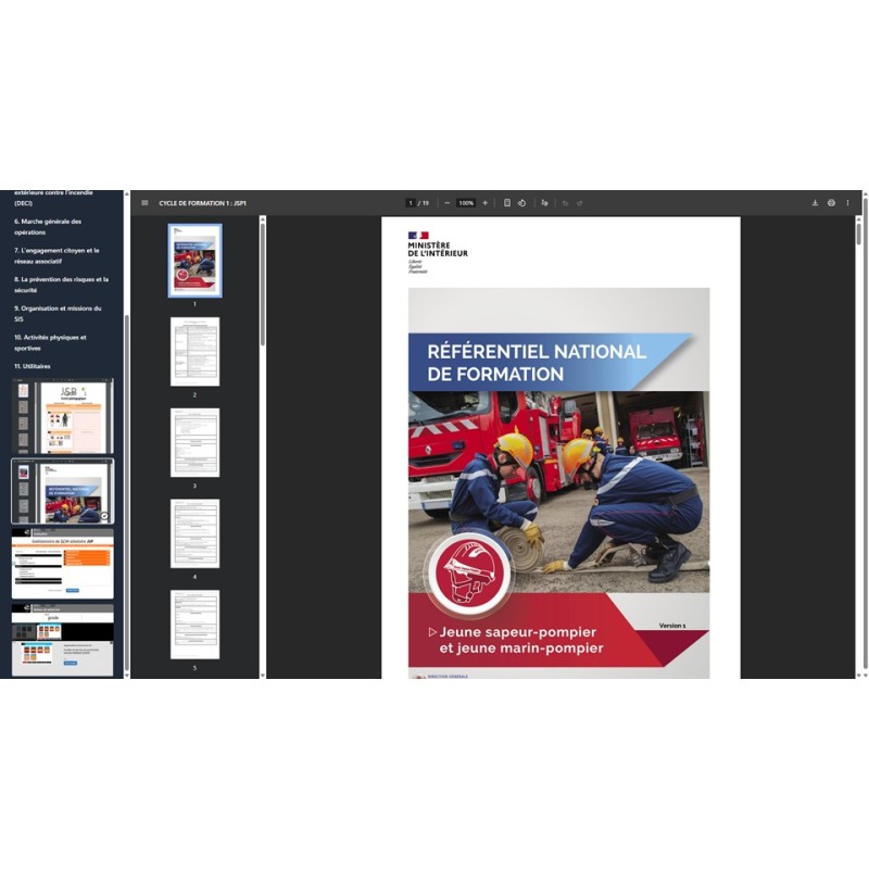 Support numérique EDOC6 Formateur JSP 4 niveaux - 1 an