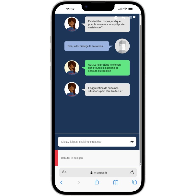Lot de 100 codes stagiaires FOAD (Formation ouverte à distance) PSC - 1 an