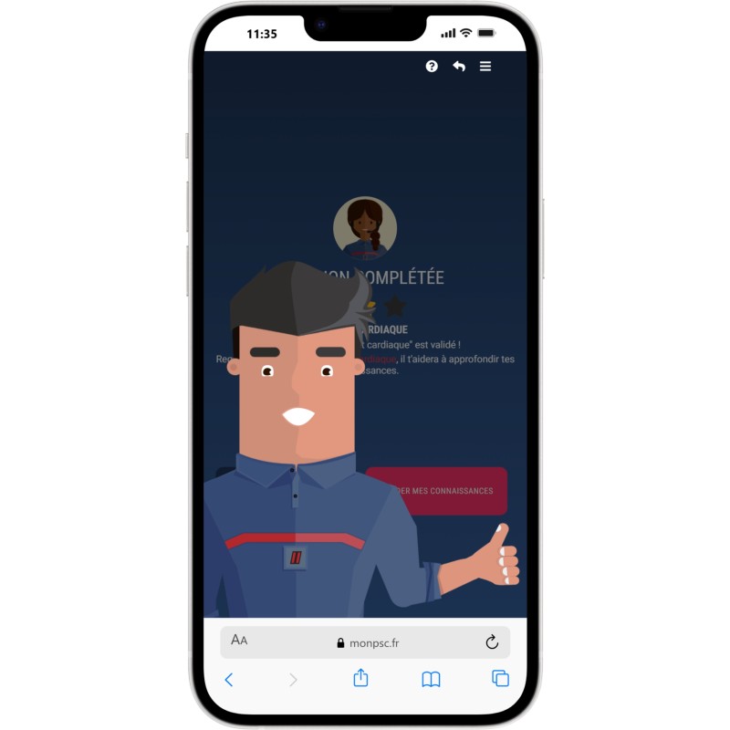 Lot de 100 codes stagiaires FOAD (Formation ouverte à distance) PSC - 1 an