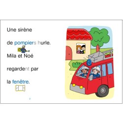 Nathan - Regarde, je lis - Au feu les pompiers !
