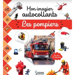 Larousse - Mon imagier autocollants - Pompiers