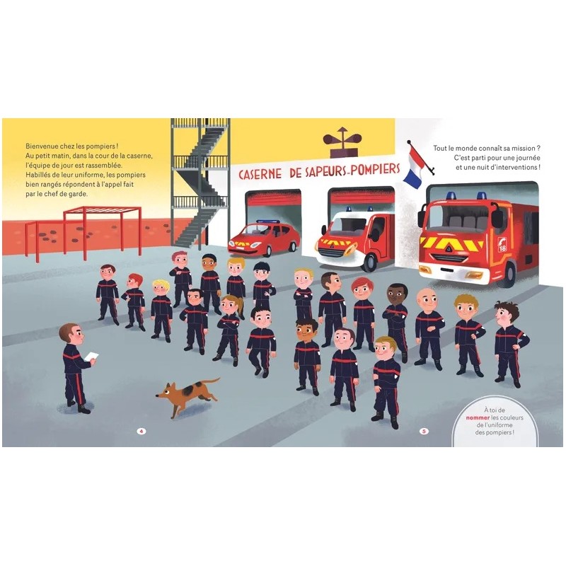 Larousse - Une journée chez les pompiers