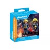 Duo pompiers avec hache et extincteur - PLAYMOBIL
