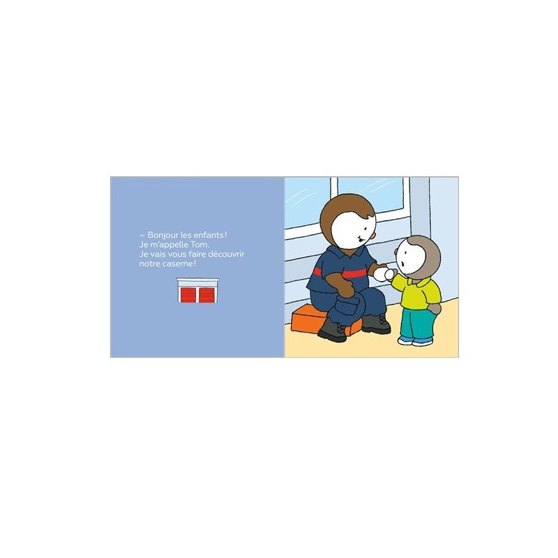 NATHAN - T'CHOUPI visite la caserne de pompiers