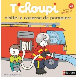 NATHAN - T'CHOUPI visite la caserne de pompiers