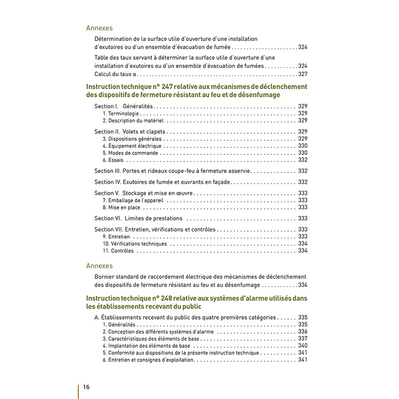 ERP - Dispositions générales commentées