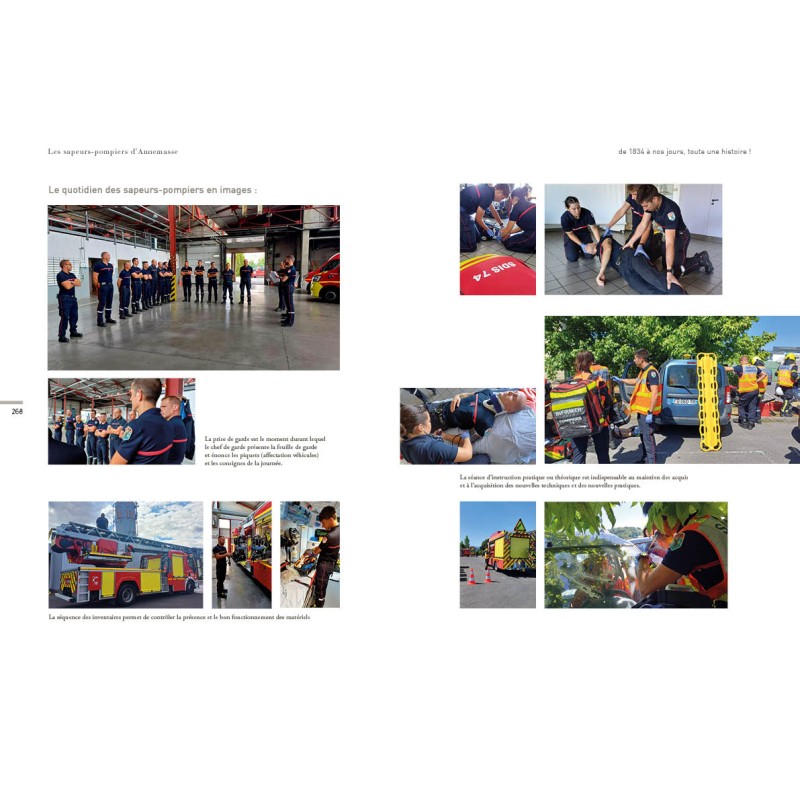 Les Sapeurs-Pompiers d'Annemasse, de 1834 à nos jours, toute une histoire !