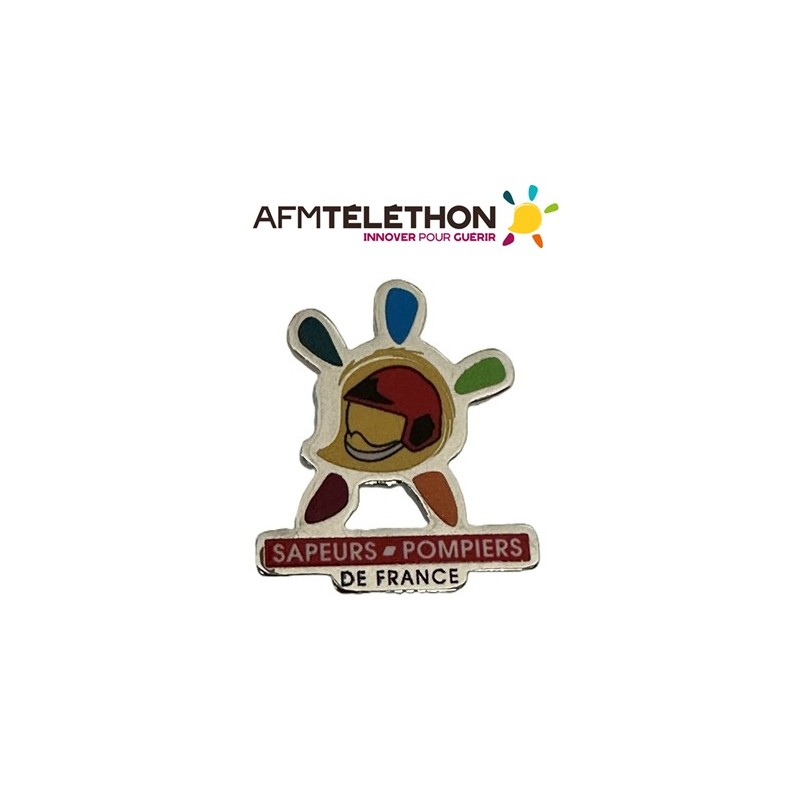 Lot 50 pin's Téléthon SPF - Nouveauté 2026