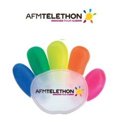 Lot 50 surligneurs Téléthon FNSPF - Nouveauté 2026