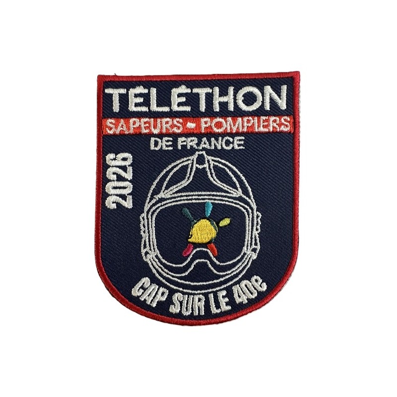 Lot de 10 écussons Téléthon 2026