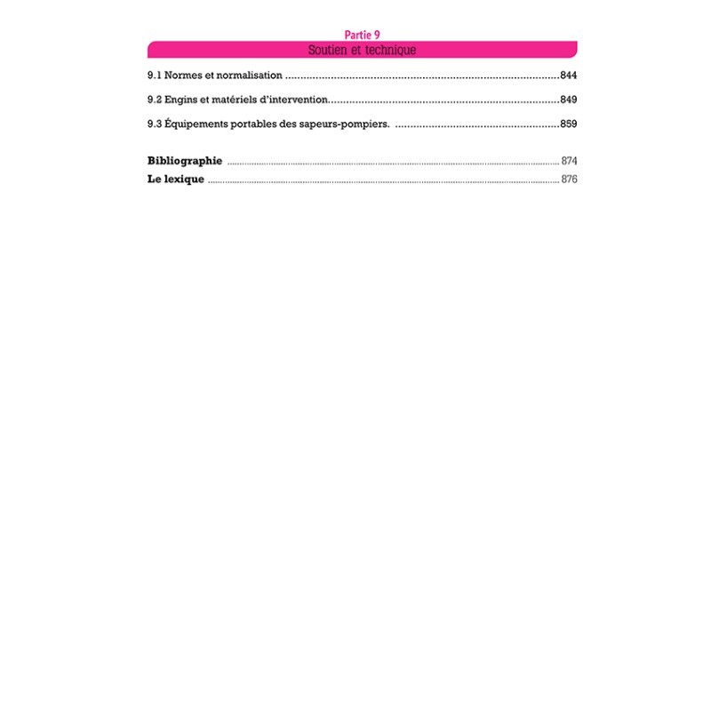 Recueil des connaissances à l'usage des officiers de Sapeurs-Pompiers - 2026