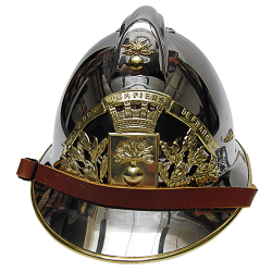 Casque de cérémonie officier sapeur-pompier
