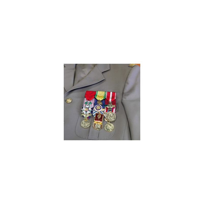 Barrette porte médailles - Mouret - Vente de médailles et décorations