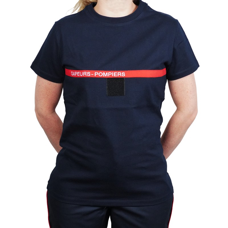 T-shirt Pompier Graphique Rouge XL - 100% Coton, Coupe Classique, Col Rond